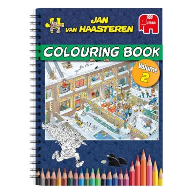 Jan van haasteren : colouring book - volume 2  Jumbo    897100